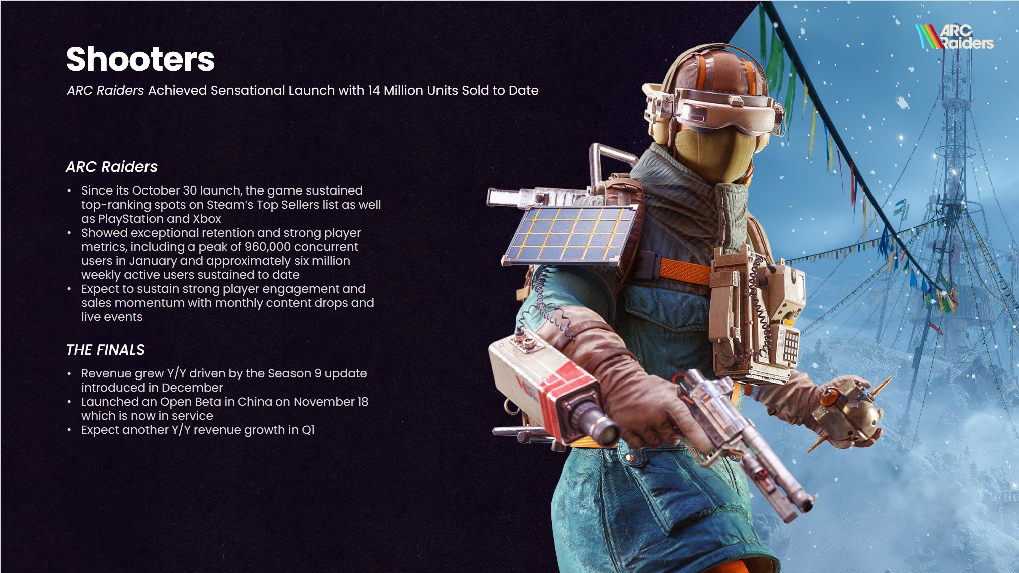 Image promotionnelle pour 'ARC Raiders'