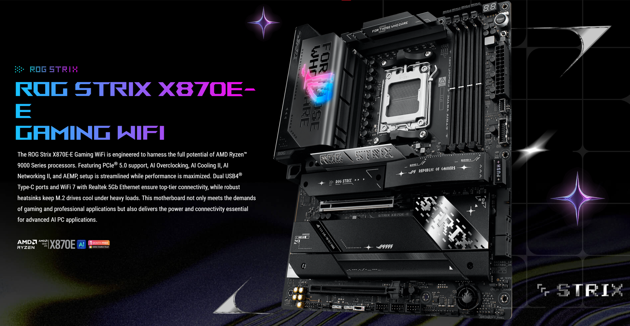 ASUS ROG Strix X870E-E Gaming WiFi