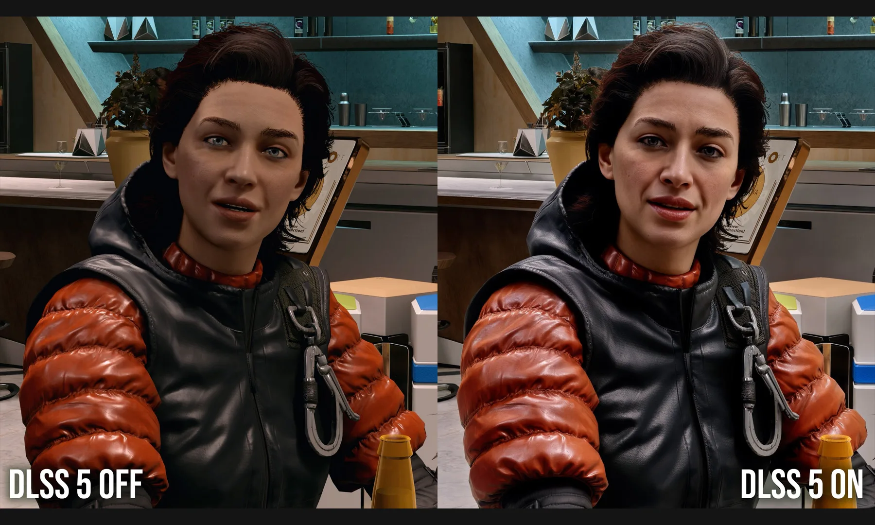 Starfield DLSS 5 On and Off