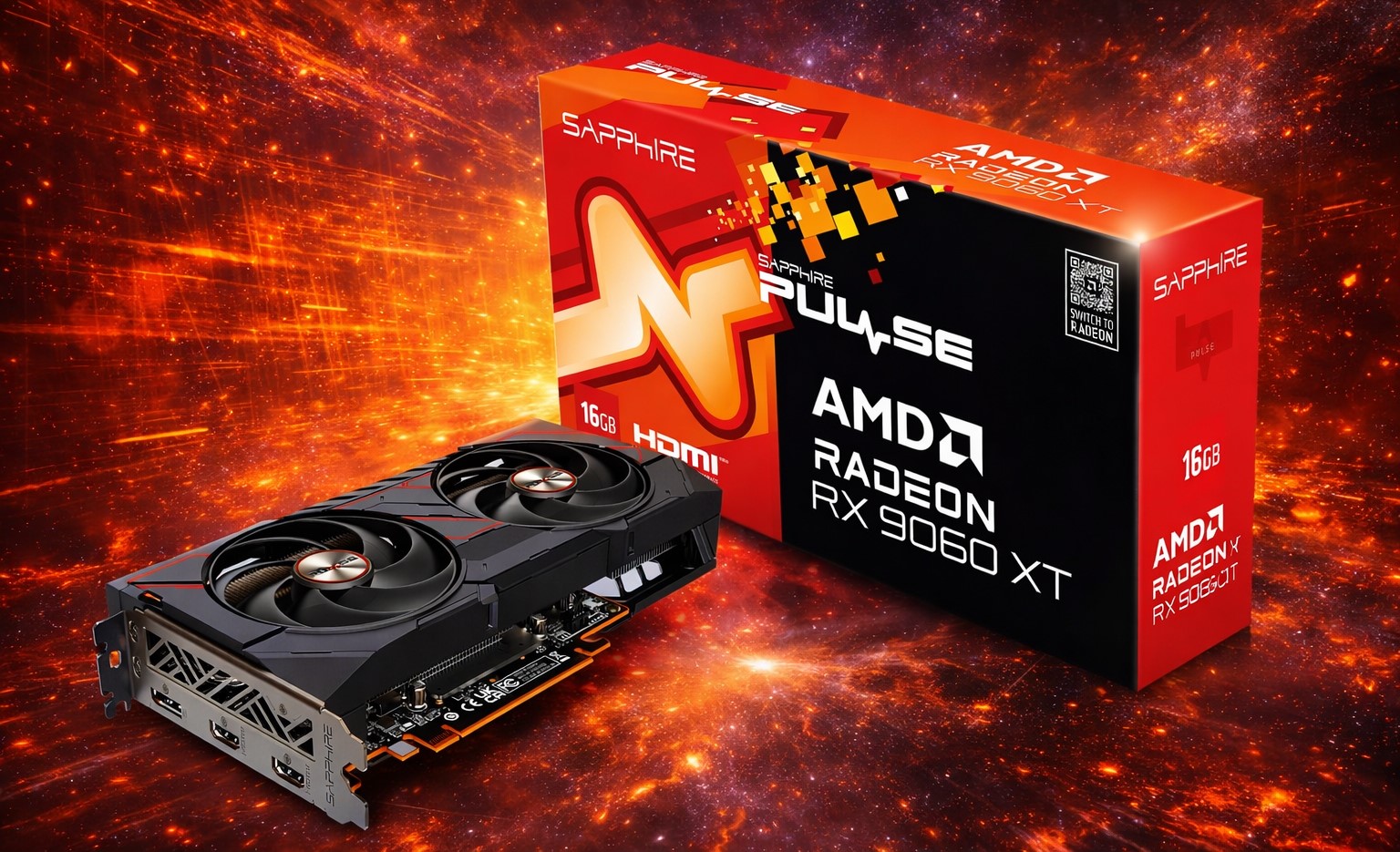 Carte graphique AMD Radeon RX 9060 XT