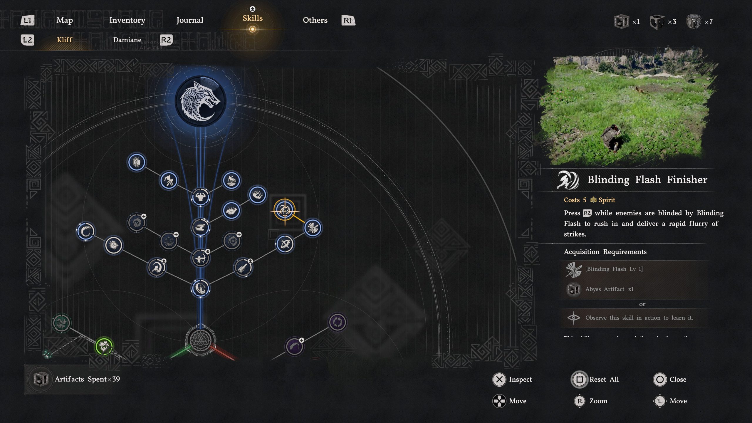 Blinding Flash Finisher