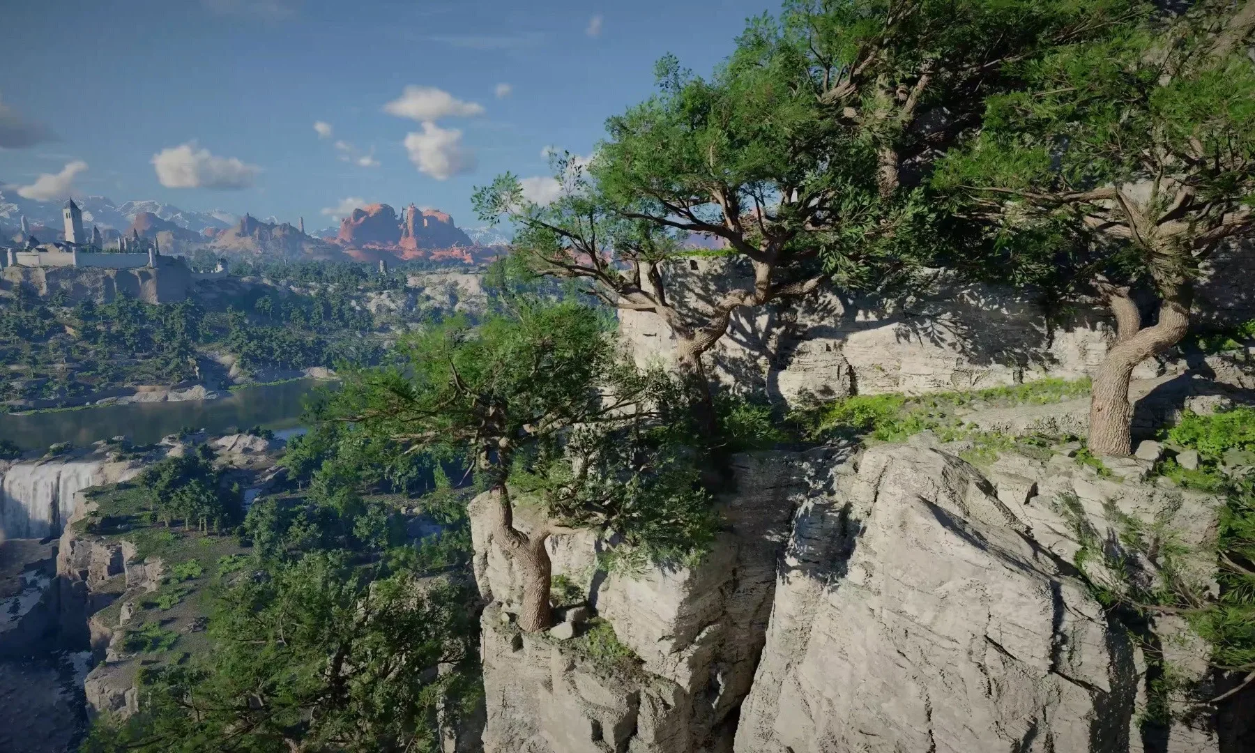 Crimson Desert Surroundings Open World via Digital Foundry