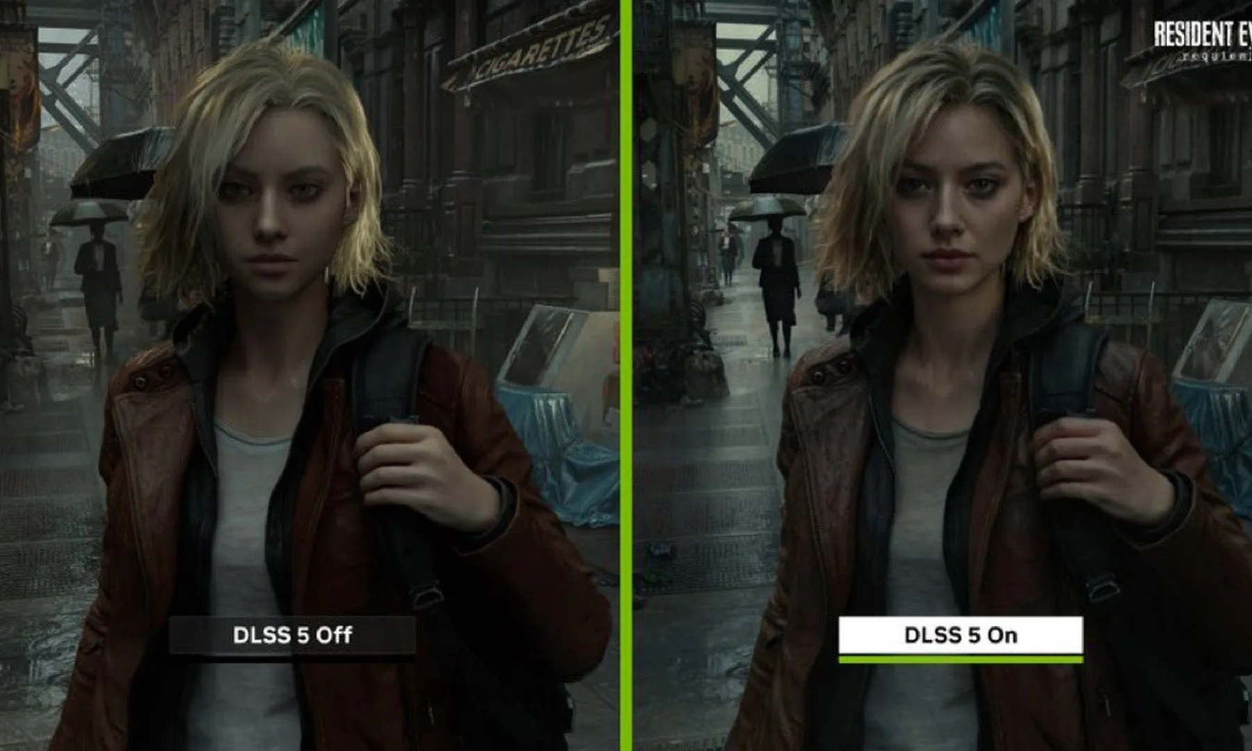 Resident Evil DLSS 5 On and Off