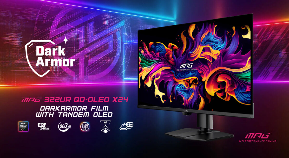 Nouveaux moniteurs gaming QD-OLED 32″ de MSI: fin de la teinte violette ...