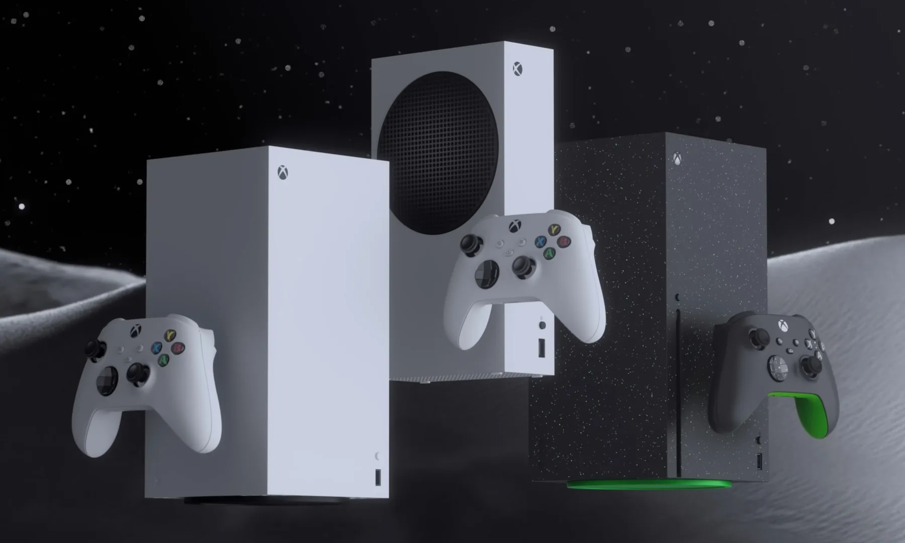 3 different Xbox X and S
