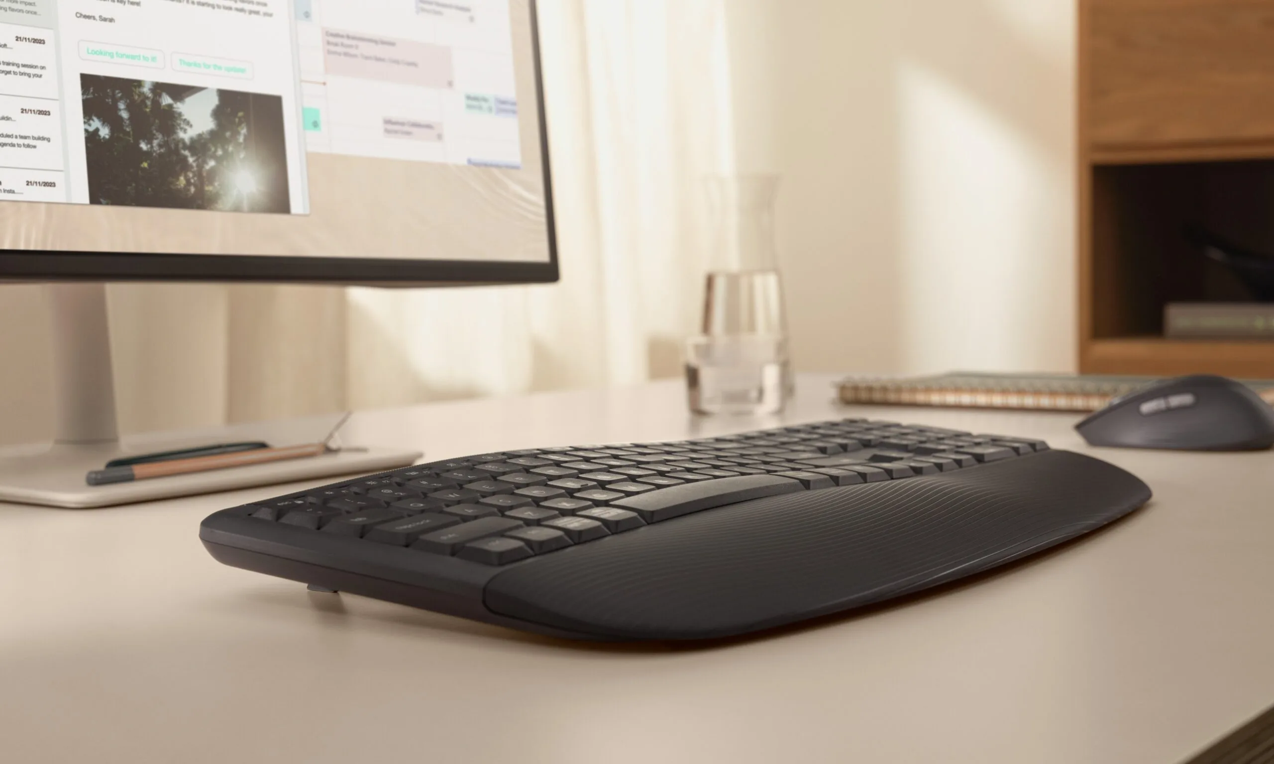 Logitech mouse and keyboard