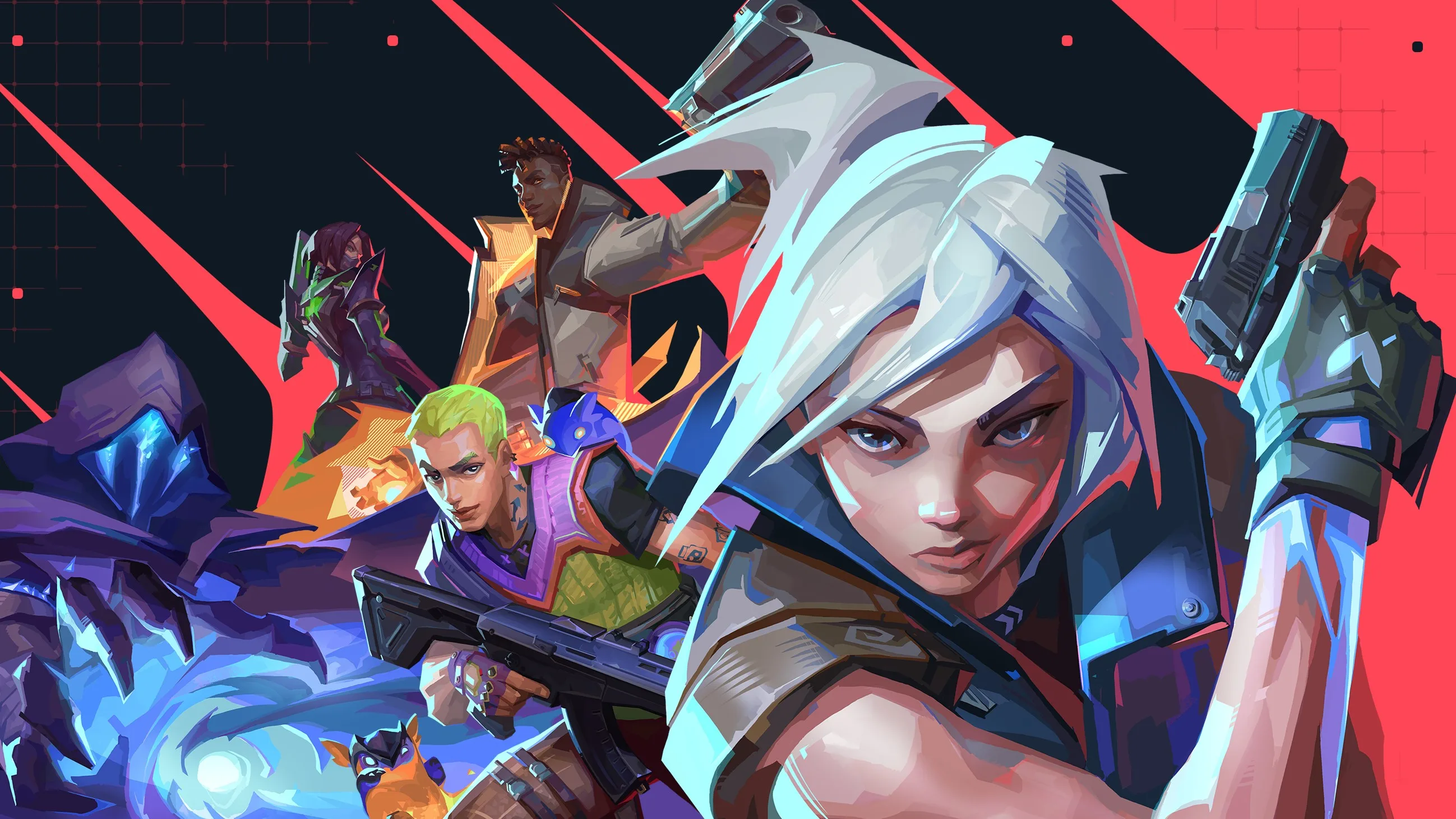 Illustration pour la sortie console de Valorant.