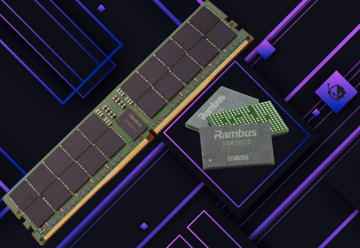 Le RCD DDR5 4ème Gen de Rambus avec des fréquences jusqu'à 7200 MT/s maintenant disponible, accélérant les performances des datacenters
