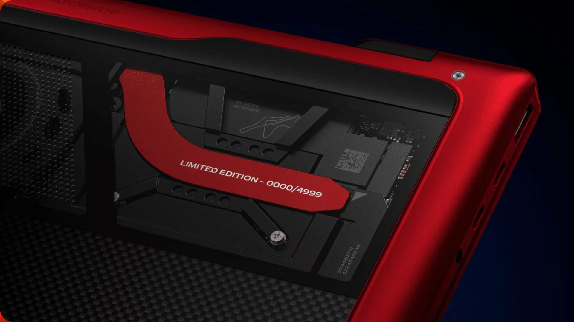 HP Limited Edition Scuderia Ferrari AI PC