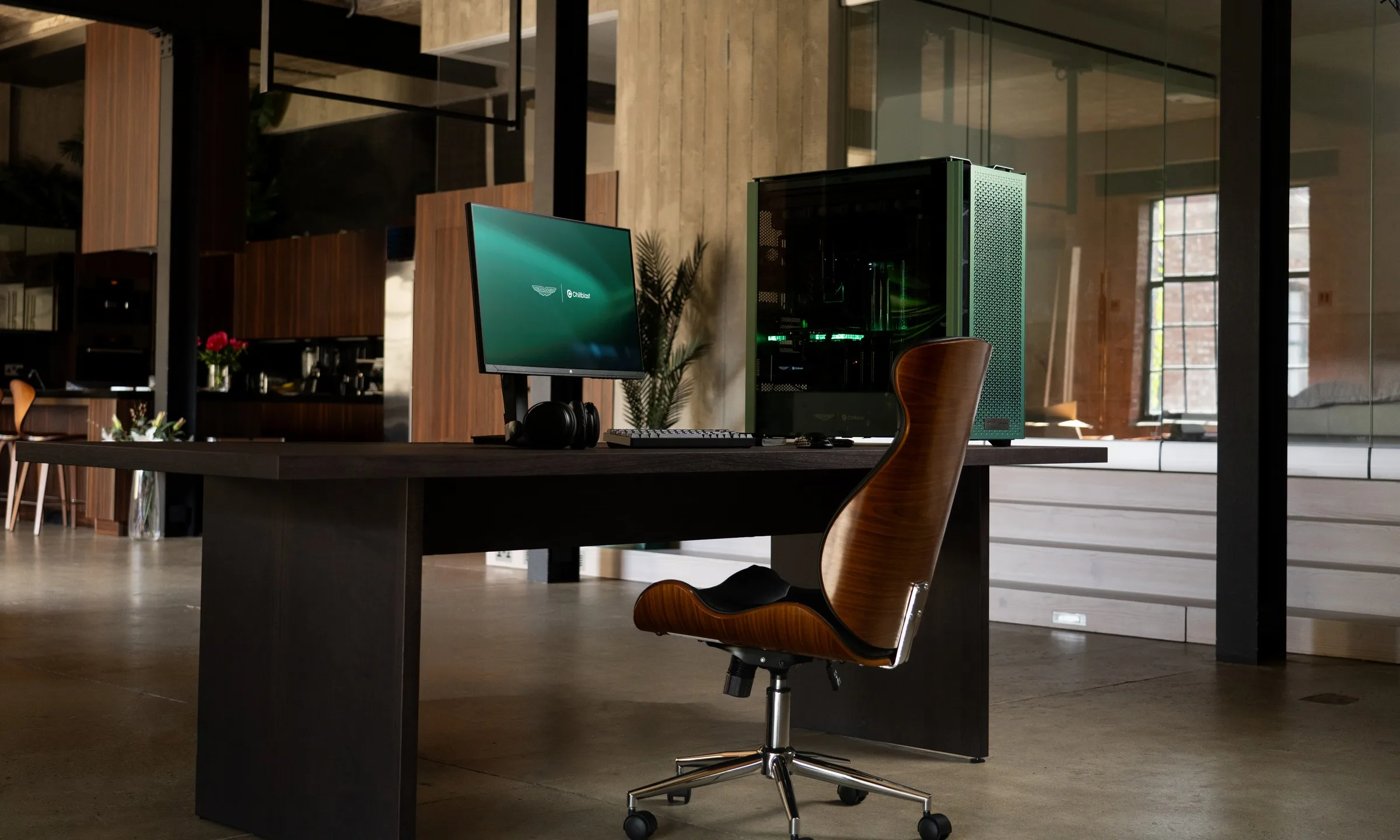 Chillblast x Aston Martin Gaming PC Full Setup