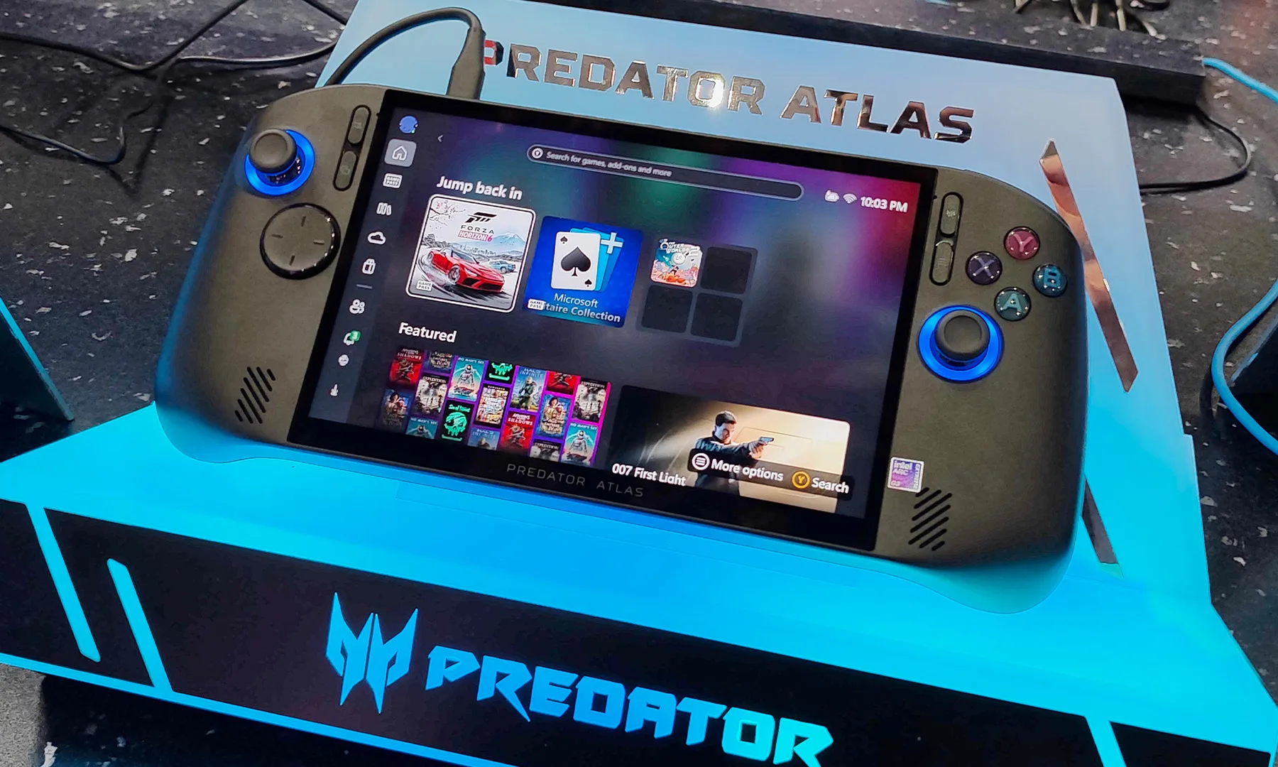 Prise en main de l'Acer Predator Atlas 8