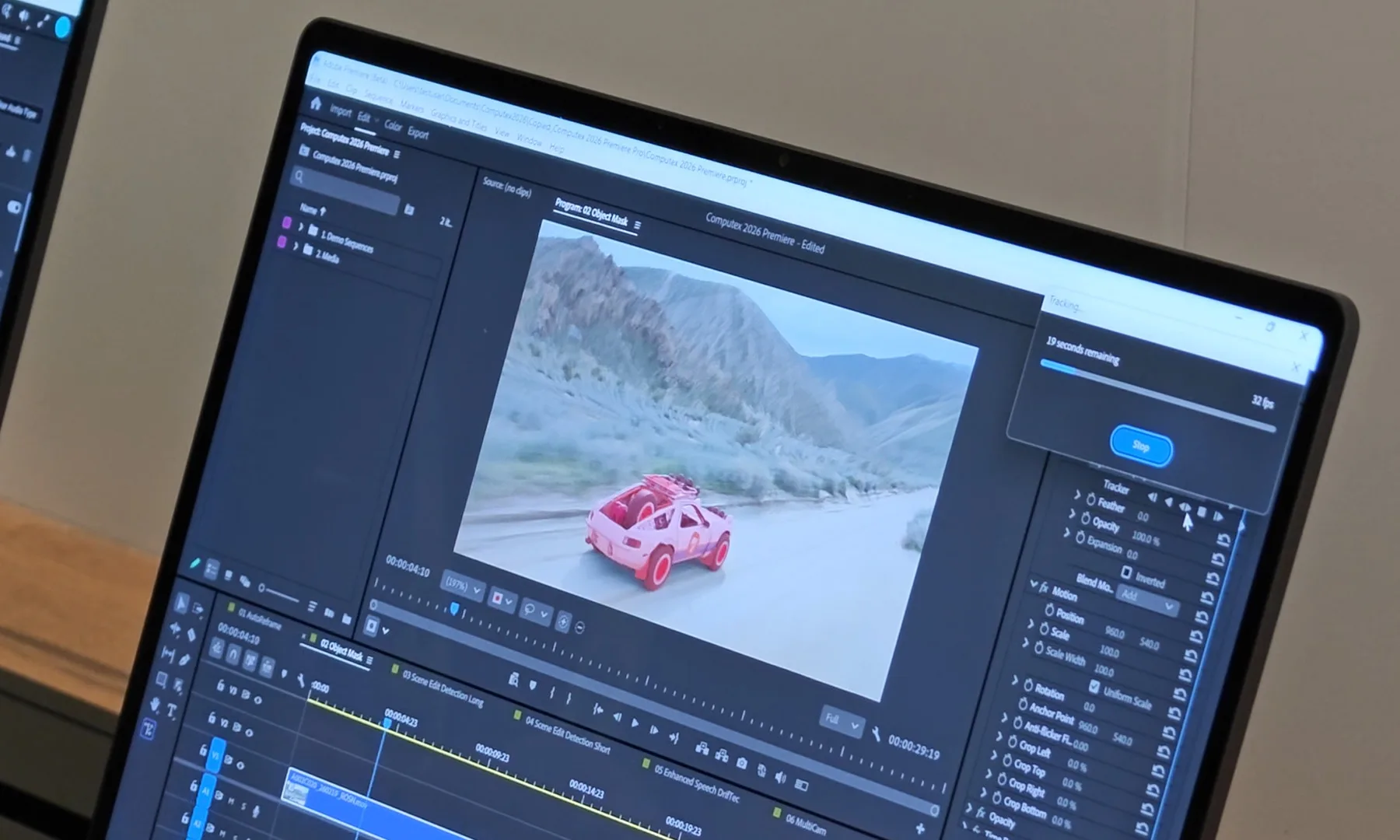 Démonstration de rotoscopie et masquage automatisé avec RTX Spark