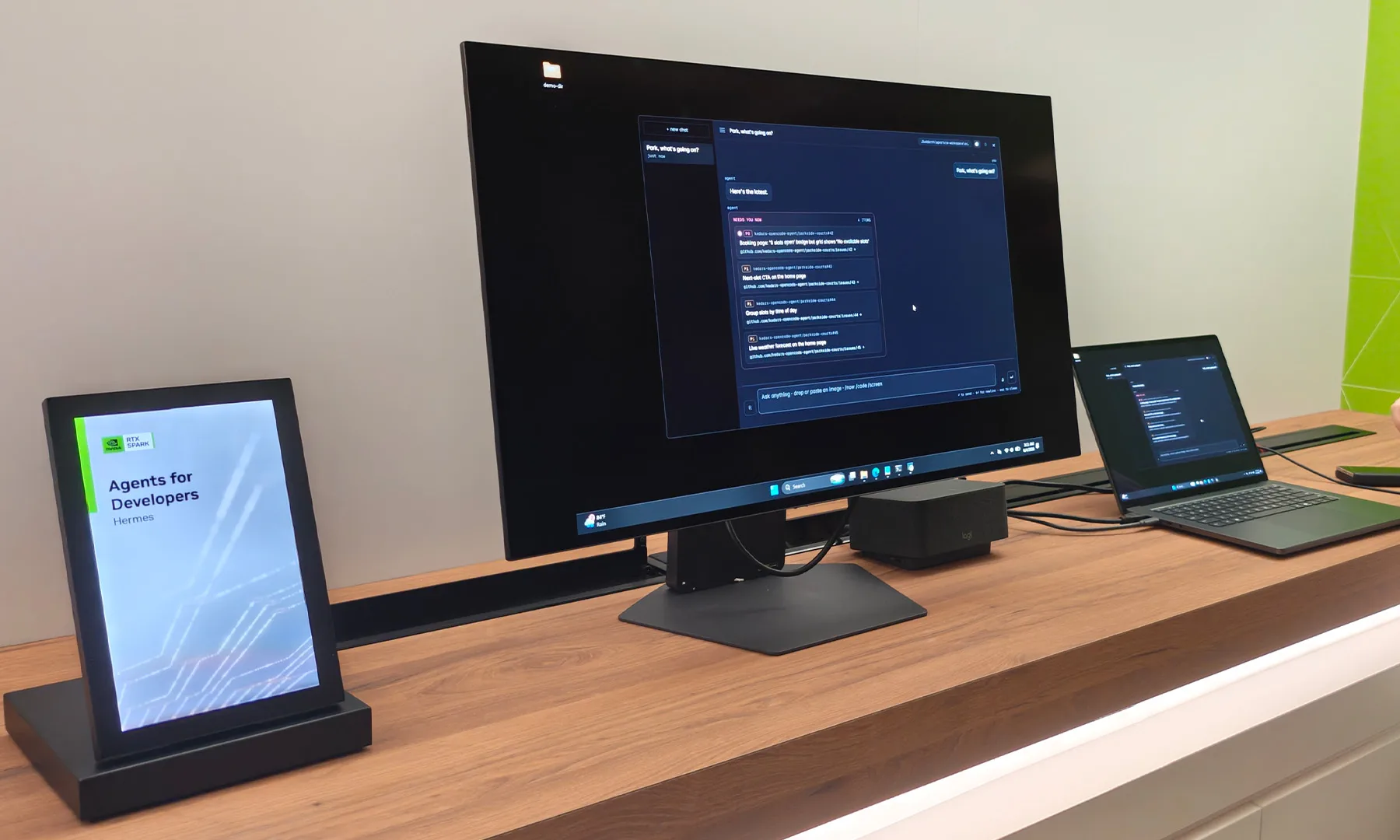 Démonstration RTX Spark pour les développeurs au Computex 2026
