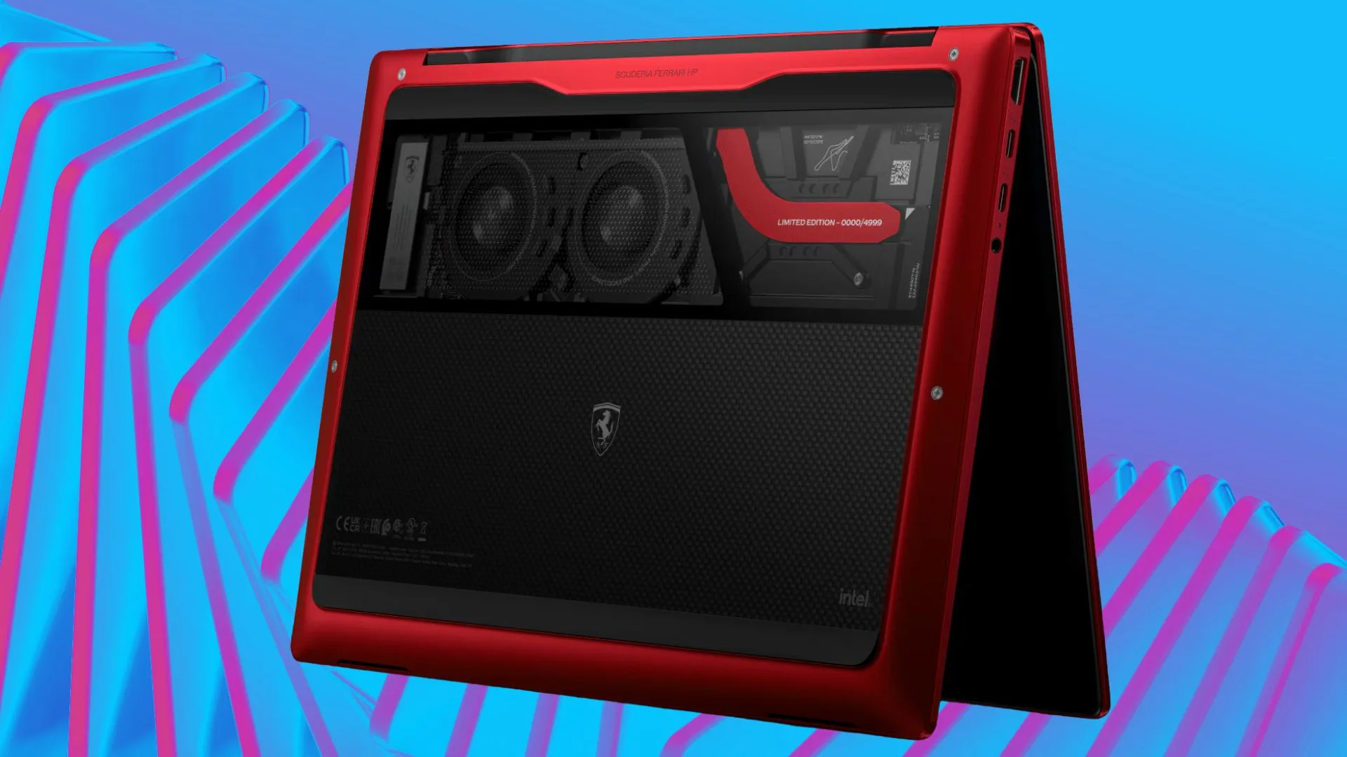 HP Limited Edition Scuderia Ferrari AI PC