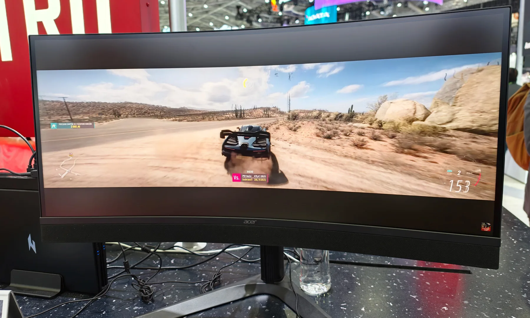 Acer Nitro XV345CKR Game Running Computex 2026