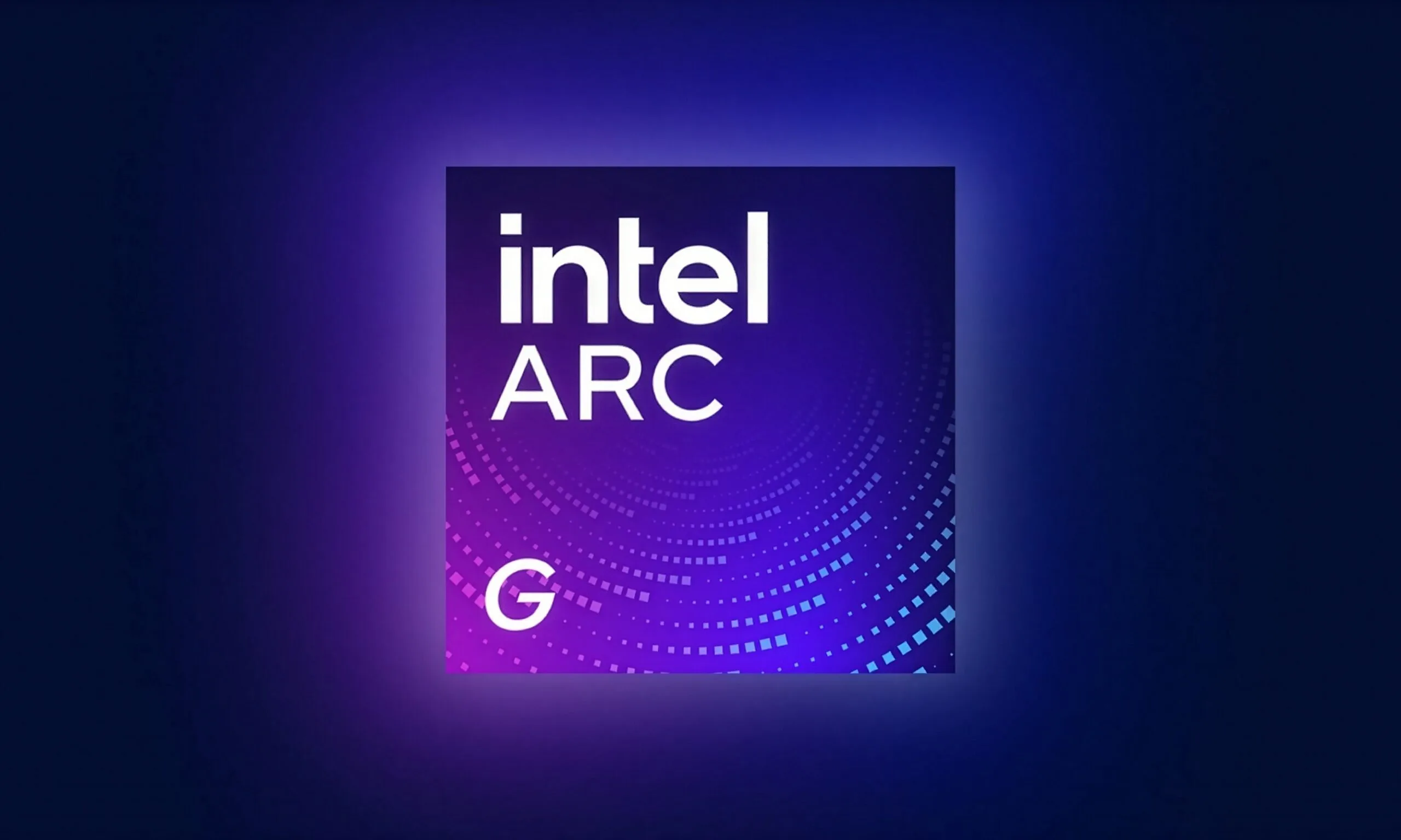 Logo Intel Arc G series