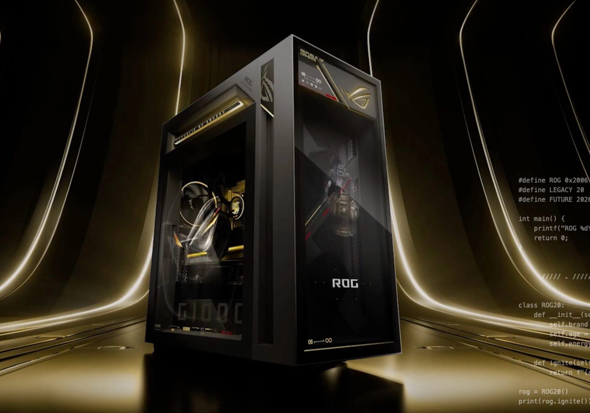 Configuration PC ROG Edition 20