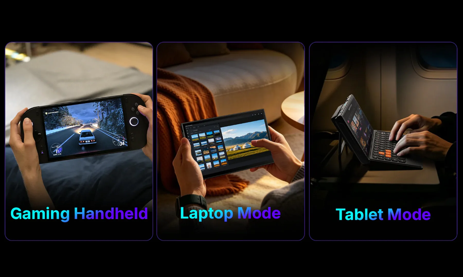 ONEXPLAYER X2 Mini Pro Usage Modes