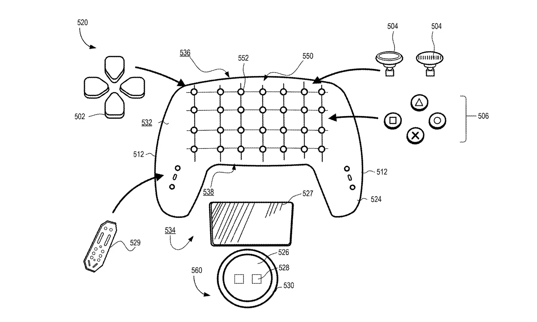 Manette PlayStation DualSense avec un petit écran tactile détachable