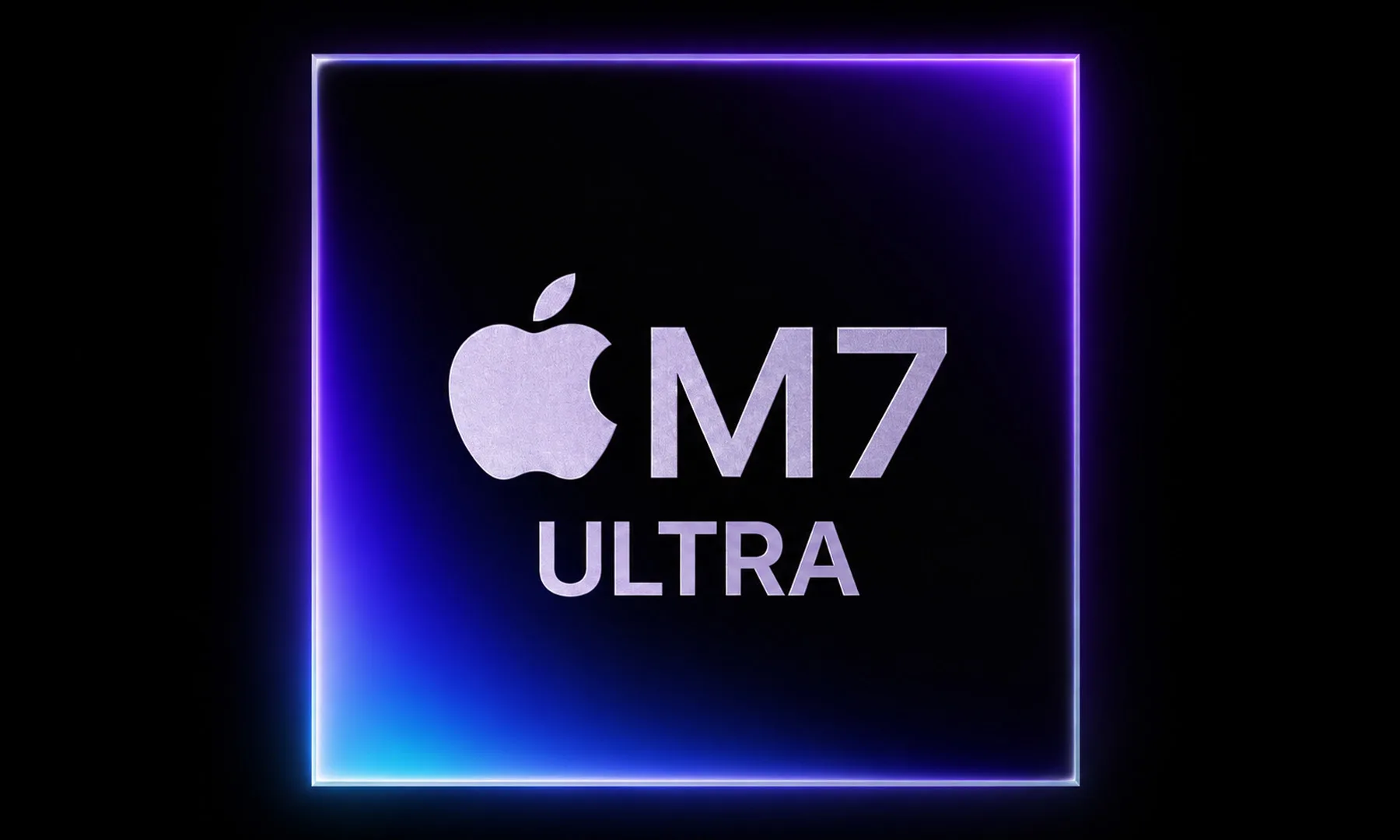 Concept du processeur Apple M7 Ultra