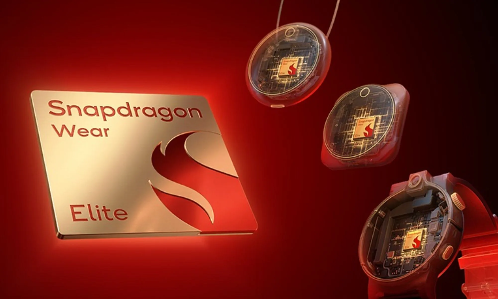 Illustration du Snapdragon Wear Elite.