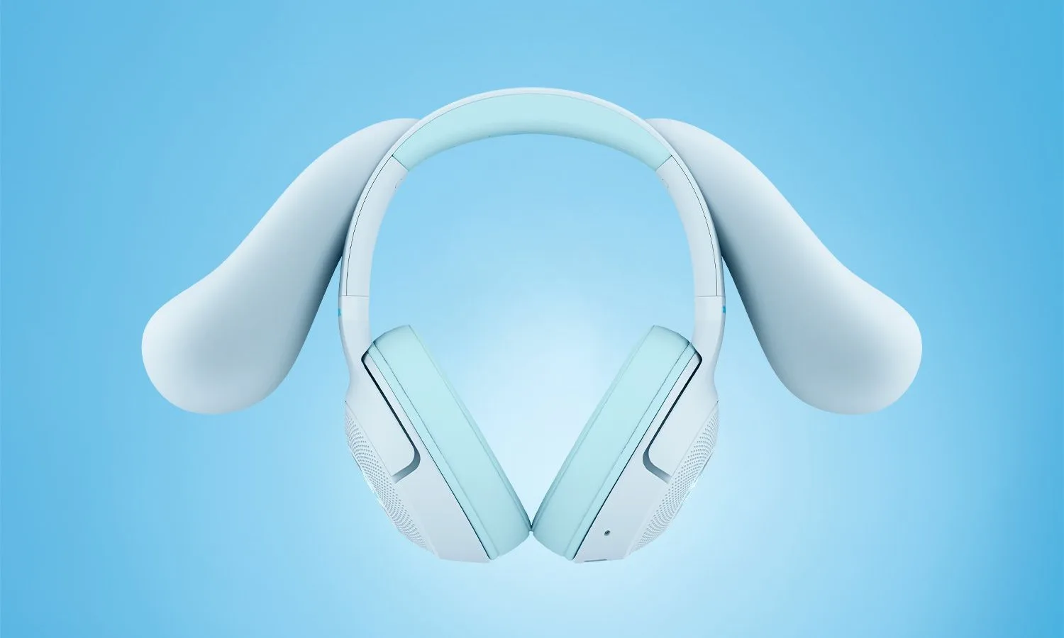 Razer Kraken Kitty V2 BT Cinnamonroll themed gaming headphones