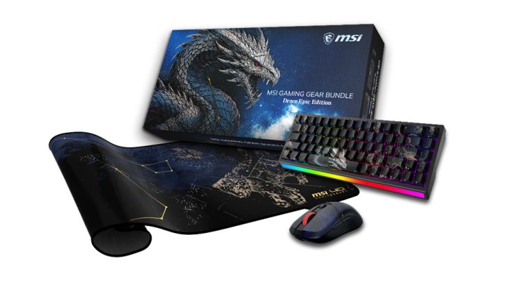 Bundle périphériques MSI Gaming Gear DRACO EPIC