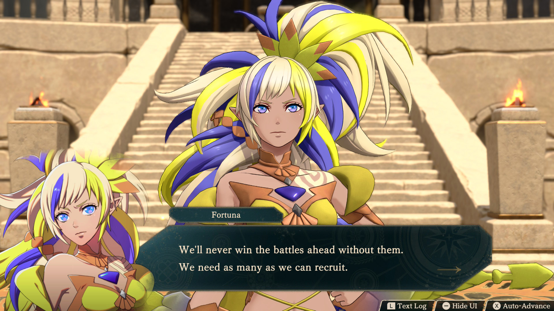 Capture d'écran de Fire Emblem Fortune's Weave