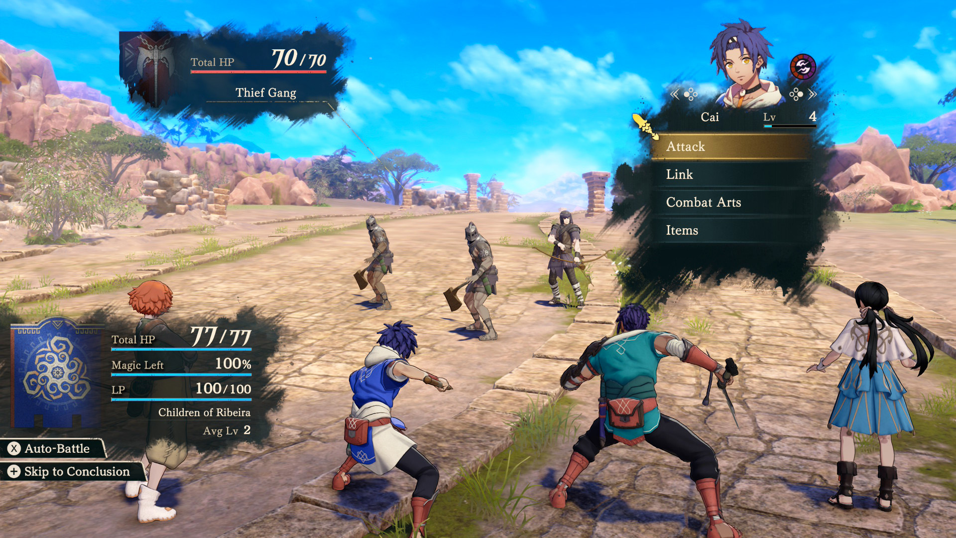 Capture d'écran de Fire Emblem Fortune's Weave