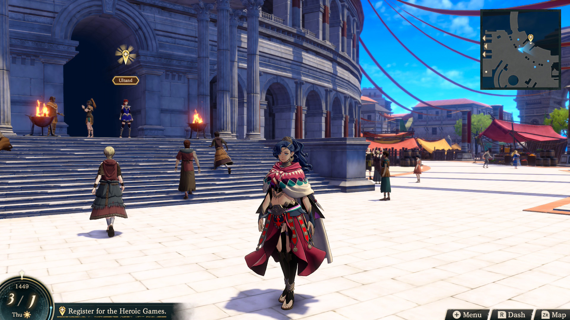 Capture d'écran de Fire Emblem Fortune's Weave