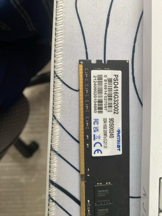 A Patriot memory owner says his RAM stick started giving errors, but the company's lifetime warranty service isn't free