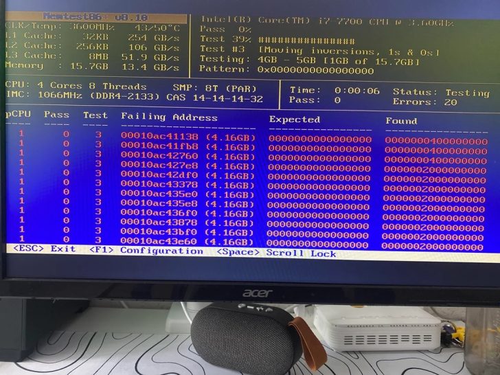 A Patriot memory owner says his RAM stick started giving errors, but the company's lifetime warranty service isn't free