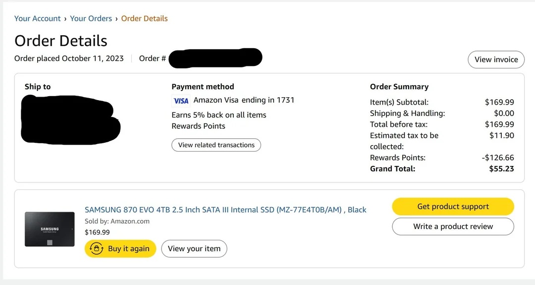 Un propriétaire du Samsung 870 EVO 4 To montre la hausse rapide des prix des SSD