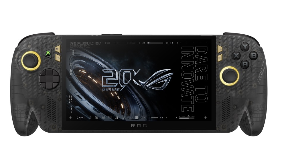 Écran de la console affichant le thème '20th Anniversary'.