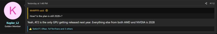 Capture d'un forum montrant la discussion de Kepler_L2 sur le décalage des lancements GPU.
